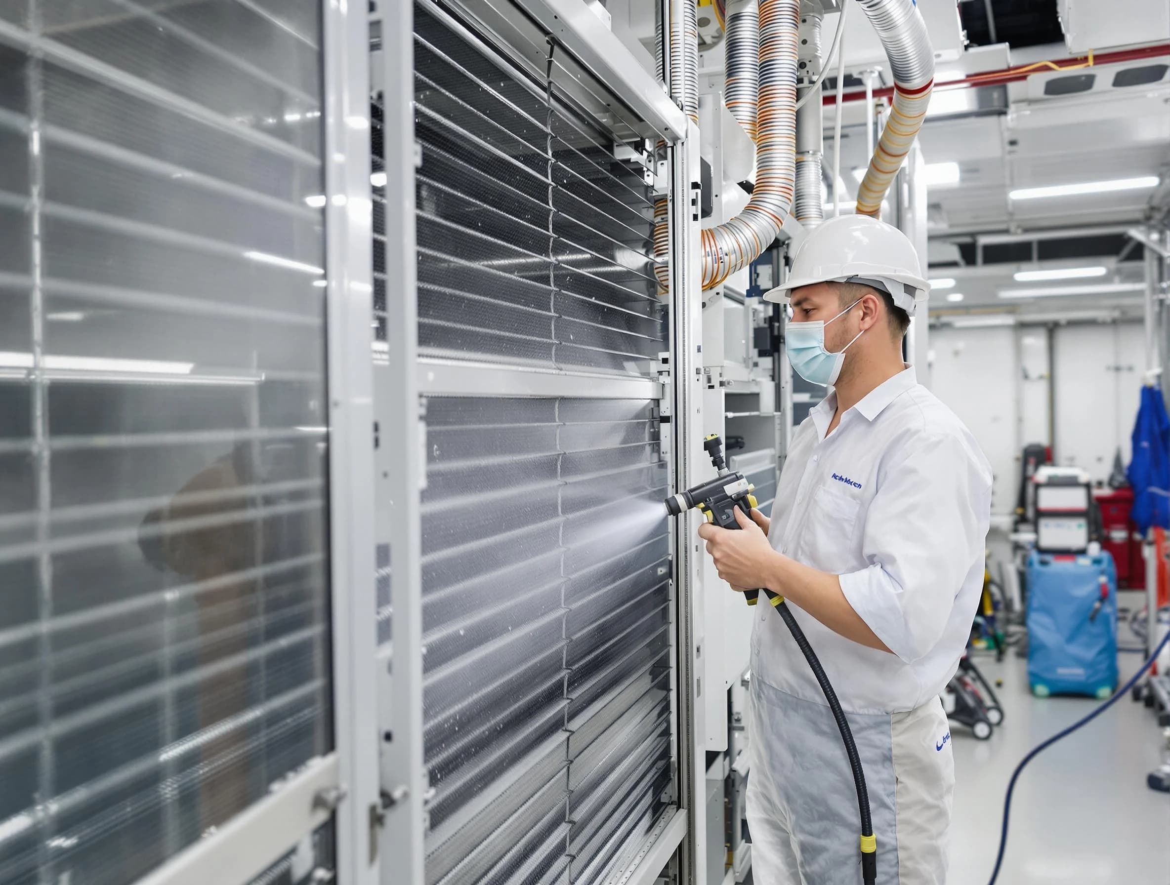 Professional AC coil cleaning by Sugar Hill Air Duct Cleaning in Sugar Hill