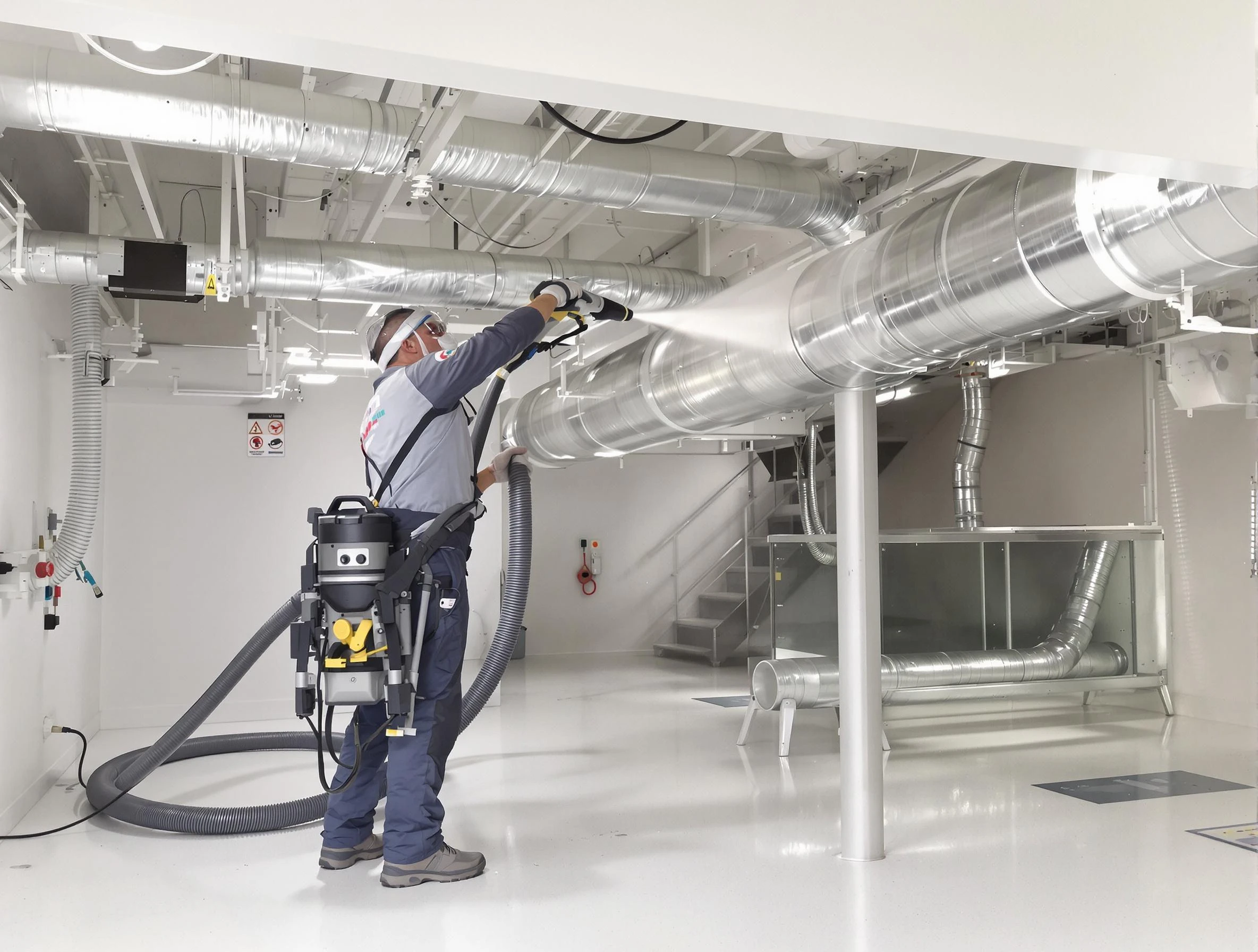 Professional central duct cleaning by Sugar Hill Air Duct Cleaning in Sugar Hill