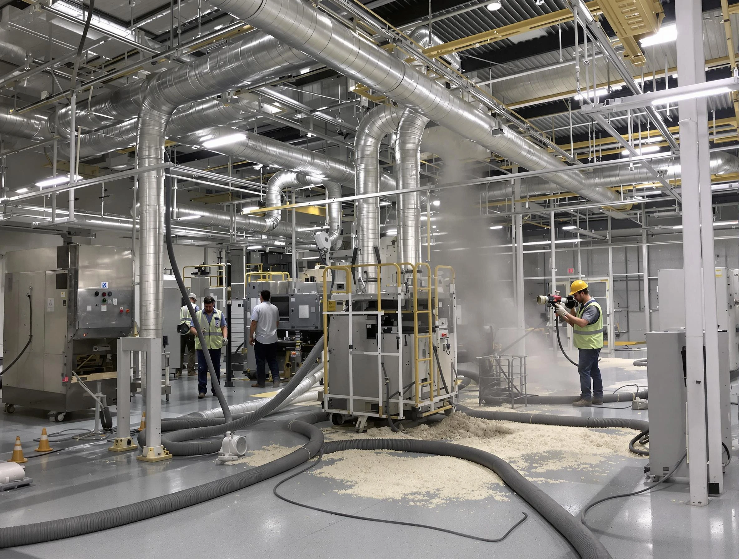 Heavy-duty industrial duct cleaning by Sugar Hill Air Duct Cleaning in Sugar Hill